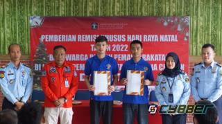 Kado Natal 31 Warga  Binaan Lapas Cilegon Terima Remisi Khusus