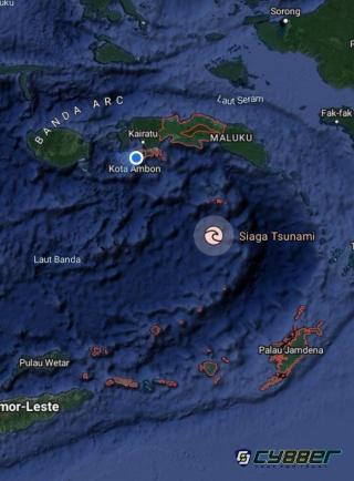 Gempa 7.9 Guncang Maluku, BMKG Keluarkan Warning Tsunami, Gempa Susulan Datang Lagi