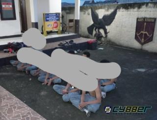  Polsek Cibinong Polres Bogor Amankan 14 Orang Pelajar Yang Hendak Tawuran