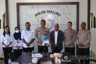 Irwasda Maluku Gelar Rapat Bersama Terkait Penilaian Akhir Ombudsman RI