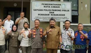 Dihimbau Tak Melakukan Pemalakan Kepada Pedagang, Komisi I DPRD Cimahi Sambangi SATPOL PP dan Damkar Kota Cimahi 