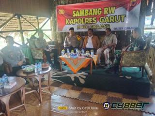 Kegiatan Sambang RW Kapolres Garut Di Desa Cikajang