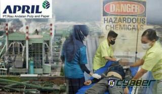 Beraking News, Pipa Gas Kimia PT RAPP Bocor Akibatkan 15 Orang Masuk Rumah Sakit 