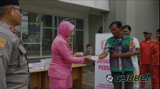 Bhayangkari KSKP Merak Berbagi, Mencari Berkah di Bulan Ramadhan 