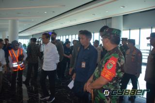 Kunjungan Presiden Berjalan Lancar, Danrem 064/MY Apresiasi Satgas Pengamanan