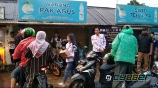 Karang Taruna Kecamatan Cigombong Berbagi Keberkahan 1444 Hijriah