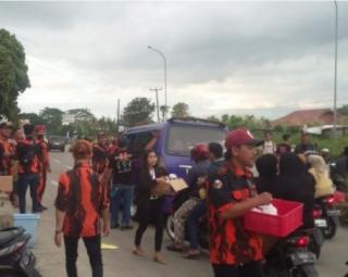 Pemuda Pancasila PAC Cigombong Berbagi Berkah Ramadhan