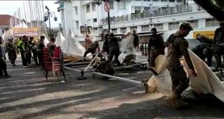Sudah Memiliki Surat Izin Dari POLRESTABES Kota Bandung,  SATPOL PP Tetap Bongkar Paksa “EID FEST 2023”