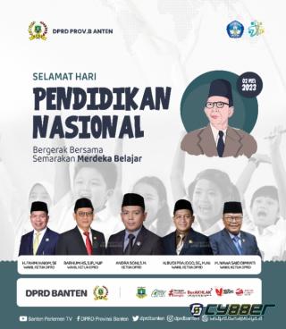 DPRD Provinsi Banten  Mengucapkan Selamat HUT Kota Cilegon Ke 24 Tahun 