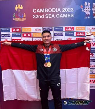 Lagi,,, Sandy Firmansyah Kembari Sabet Medali di Sea Games Kamboja
