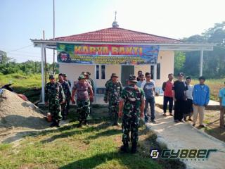 Kodim 0603/Lebak Karya Bakti Bangun Mushola