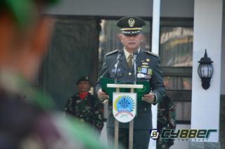 Kasiter Kasrem 072/Pamungkas pimpin Upacara Peringatan Hari Lahir Pancasila
