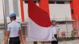 Peringati Hari Lahir Pancasila 2023, Lapas Cilegon Laksanakan Upacara Pengibaran Bendera Merah Putih