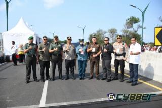 Amankan Kunjungan Kerja Presiden RI, Lanal Yogyakarta Turunkan Prajurit Terbaik