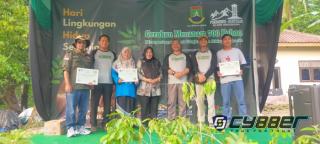 Hari Lingkungan Hidup Sedunia, Kelurahan Gerem Tanam 700 Pohon Di Gunturan Hills