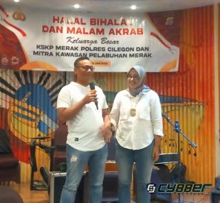Halal Bihalal dan Malam Akrab Keluarga Besar KSKP Merak Polres Cilegon 