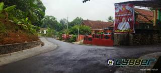 Pembangunan Jalan Poros Karangkamulian - Cimaragas, Mendapat Respon Positif dari Masyarakat