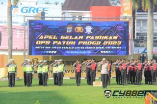 Apel Gelar Pasukan Operasi Patuh Progo 2023