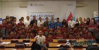 Wakil Ketua 1 DPRD Kota Cilegon  Hasbi Sidik, Apresiasi Program Pelatihan Ahli K3 Umum Sertifikasi BNSP Kelurahan Gerem