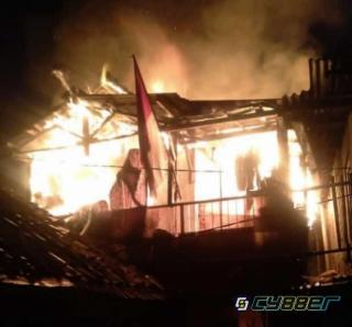 Diduga Akibat Depresi, Seorang Warga di Cimahi Bakar Rumah Sendiri