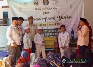 Doa Bersama sekaligus Santuni Anak Yatim Piatu Desa Cipelang