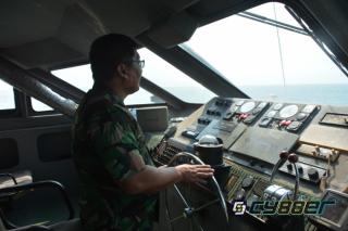 Monitoring Wilayah, Danrem 064/MY "Terobos" Ombak ke Pulau Sangiang