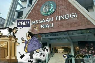 Oknum Jaksa Terduga Terima Suap, di Periksa Kejati Riau
