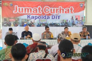 Kapolda DIY Laksanakan Jumat Curhat dengan Penggiat Wisata Yogyakarta 