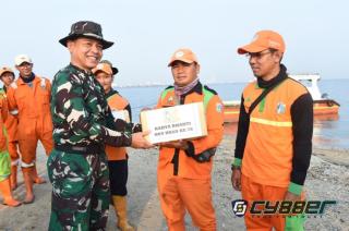 Angkatan Darat Memimpin Karya Bhakti di Semenanjung Pantai Reklamasi Ancol
