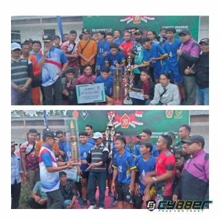 Final Tournament Volleyball, Danramil Cup 0621 - 12/Cigombong Tim Cibalung Keluar Sebagai Juara
