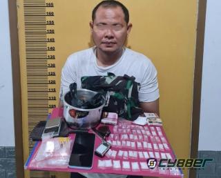 Satres Narkoba Polres Inhu Bekuk Warga Air Molek Pengedar 31,25 Gram Sabu