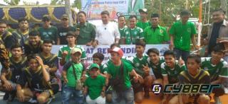 Roy Caleg Anggota DPRD Kota CilegonDari PPP, Membuka Kegiatan Semi Open Turnamen Volley Ball Putra Jaya Cup 2