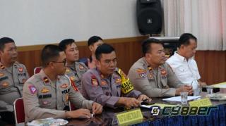 Untuk Memastikan OMB Pemilu 2024 Berjalan Sesuai Renops Itwasda Polda Banten Melaksanakan Was Ops ke Polres Lebak