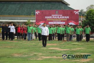 Bangun Semangat Patriotisme, Lapas Cilegon Gelar Upacara Bendera Hari Pahlawan Ke-78