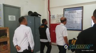 Pantau Situasi Keamanan, Tim Monev Kanwil Banten Kunjungi Gedung Maximum Security Lapas Cilegon