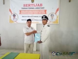Pemdes Benda Gelar Sertijab Kepala Desa