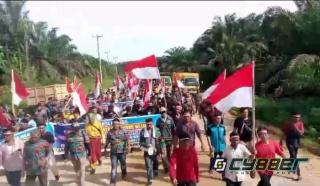 PN Rengat Tolak Gugatan HW, Ribuan Warga Batang Gansal Buka Jalan PT NHR