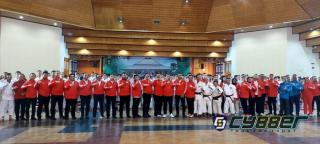 Tiga Kesatria Lapas Cilegon Berlaga dI Kejuaraan Kempo Antar Graha FKI UPT 2023