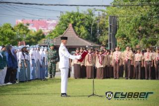 Upacara Hari Bela Negara Ke-75, Wabup Klaten Kobarkan Semangat Cinta Negara