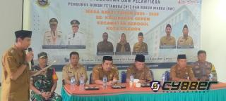 Pelantikan Pengurus RT dan RW Se-Kelurahan Gerem, Asda 1: Ujung Tombak Program Perubahan