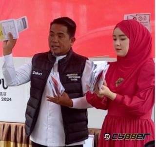 Paslon Presiden 01 AMIN menang di TPS Ketua DPD PDIP Riau Zukri Misran