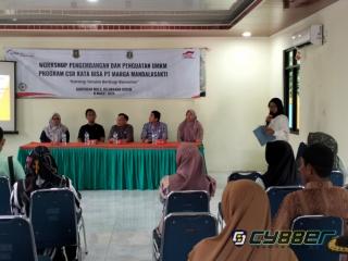 PT. MMS Astra Tangerang Merak dan Bapeda Propinsi Banten Gandeng Pokdarwis Gunturan Hill Pelatihan UMKM 