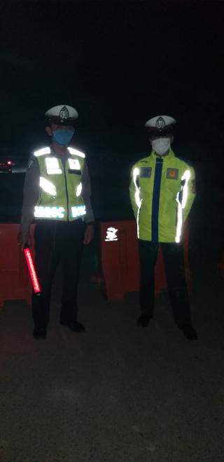 Dua Titik Jalan DiTutup, Ini Penjelasan Satlantas Polres Indramayu 