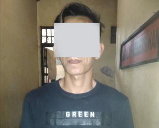 Satreskrim Polsek Katibung Tangkap Rizap Pemilik Show Room Motor