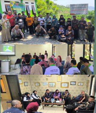 Tim Verifikasi STBM Award dan Tim Penilai Banten SDGS Award Mengunjungi Kelurahan Gerem