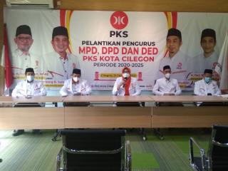PKS Melantikan MPD, DPD, DED Periode Tahun 2020-2025