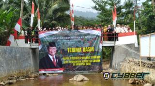 Jembatan Garuda Anyer Diresmikan, Sinergi TNI-Polri dan Warga Dongkrak Akses Ekonomi Desa