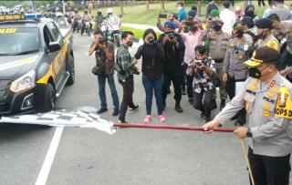 Kapolda Riau Lepas Satgas Pemburu Teking Covid-19