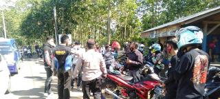 Cegah Penyebaran Covid-19, Polresta Bandung Bubarkan Acara Club Motor di Cijapati