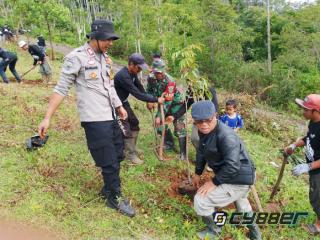 Konservasi Lahan Hutan dan Reboisasi di Desa Bojong Serta Jayabakti Kecamatan Banjarwangi Sukses Digelar